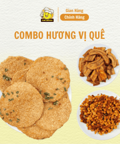 COMBO HƯƠNG VỊ QUÊ - Trọng Lượng 600g - Yum Snacks